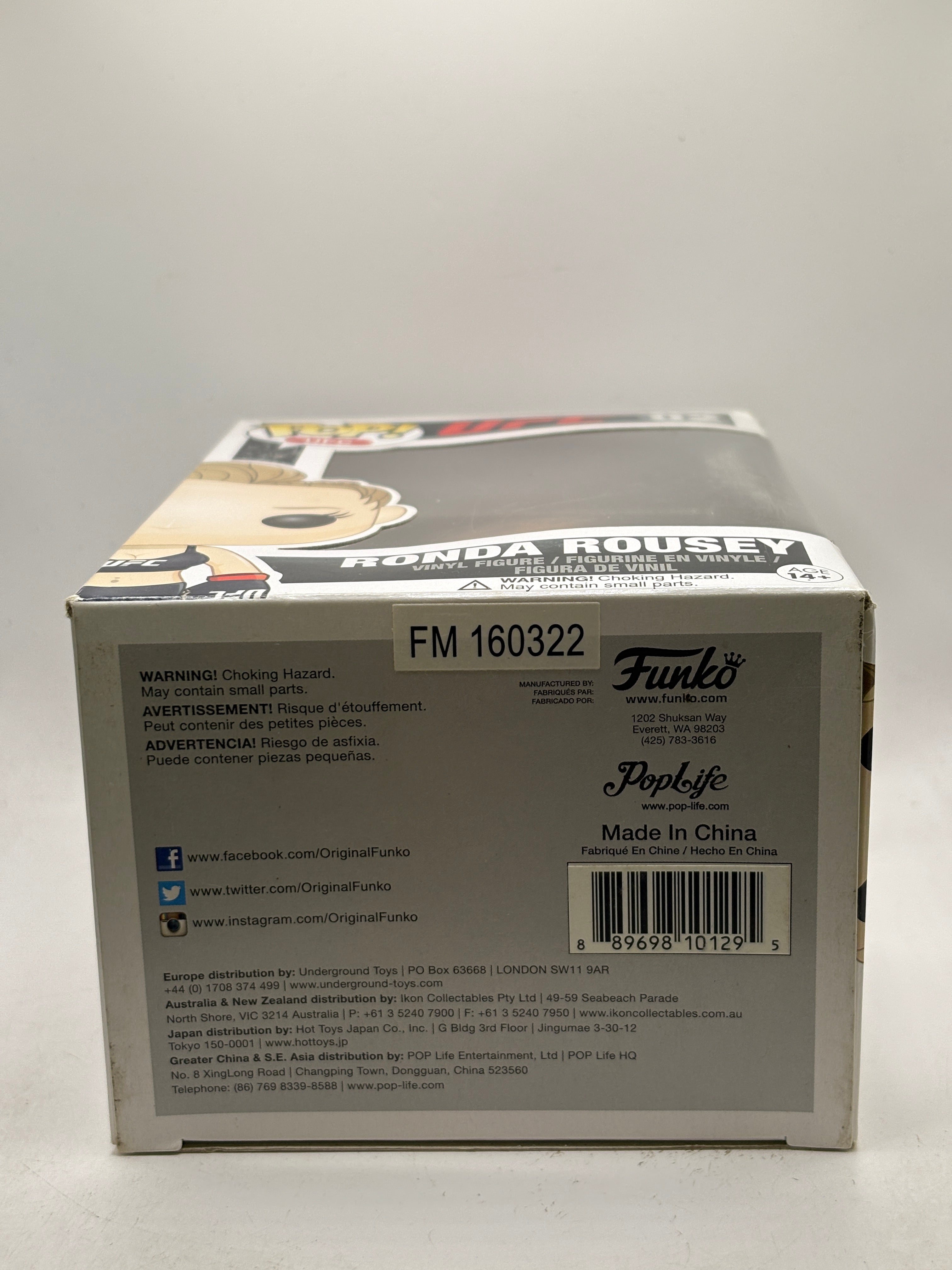Funko POP! UFC #02 Ronda Rousey Vinyl Figure